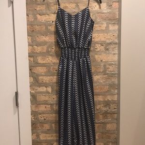 Blue & White Jumpsuit